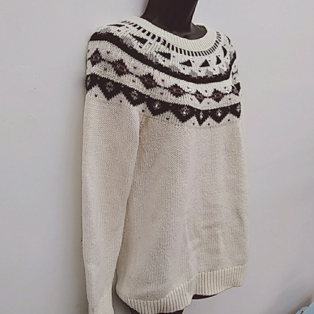 Loft 
Women's
Size Small
Crew Neck Sweater
